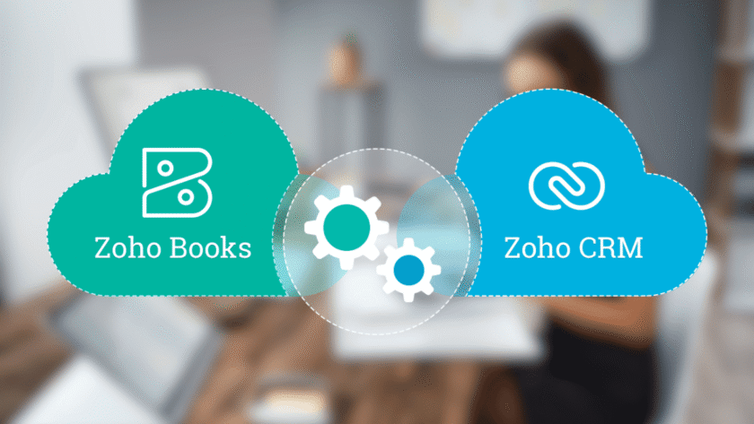 meilleures intégration avec zoho books, zoho crm, zoho inventory